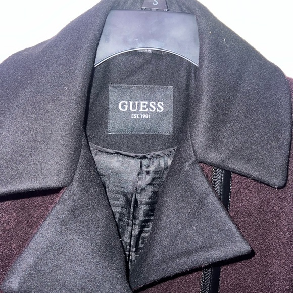Guess Dark Purple Coat - Picture 5 of 5